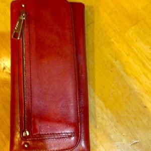 Red HOBO wallet